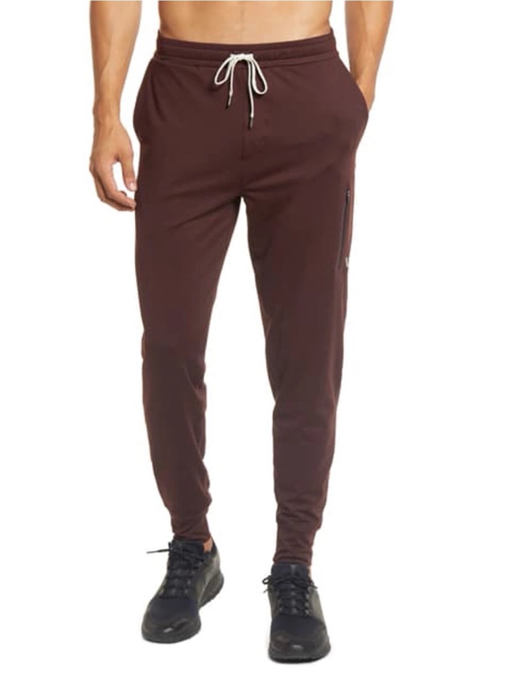 Vuori Men's Ponto Performance Pant Sz XXL In Oxblood